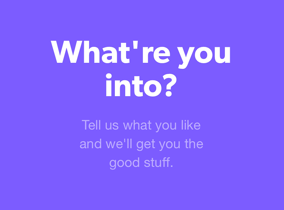 Tumblr project visual